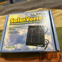 Solarverter Solar Panel – 9 Volt, 150mA Model F6220 In/Outdoor