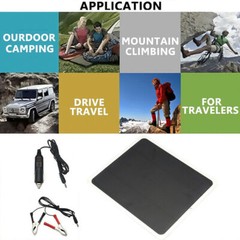 12V Solar Panel Trickle Charger Battery Charging Kit Maintainer Boats Car RV AAK