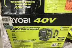 Ryobi 40v Power Station Inverter Generator , Bluetooth, 1800 Watts, – Tool Only