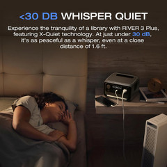 EF ECOFLOW Portable Power Station River 3 plus with EB600 Extra Battery, Expand