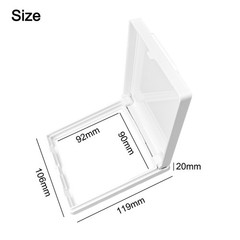 Waste No Space with Compact Ultrathin Waterproof Socket Covers Set of Four