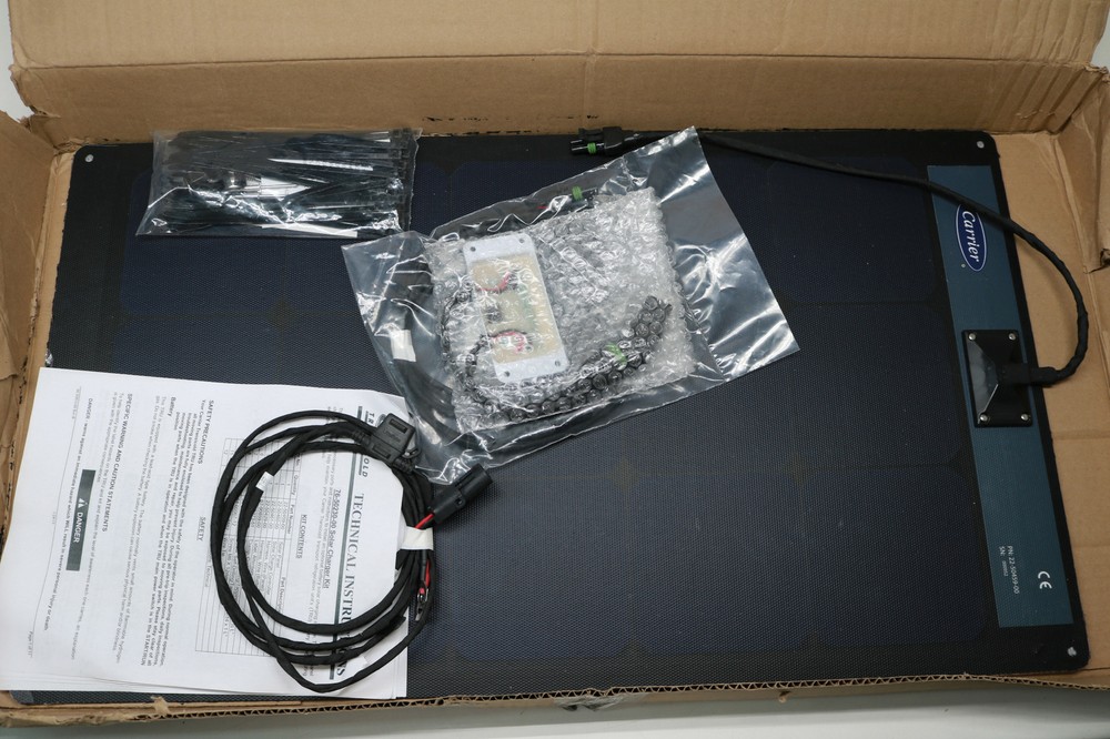 Carrier Refrigeration High Efficiency Thin Film Solar Panel Charging Charger Kit
