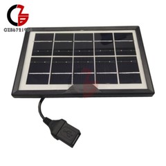 5V 1.8W 360mA Solar Panel with USB female for USB charging small desk lamp bulb