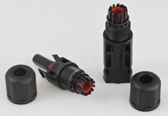 10 Pairs of Solar Panel Cable Connectors Set with M/F Waterproof Adapters