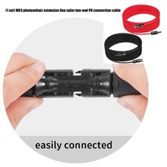 Tall Conductivity 4mm² Solar Extension Cable with IP67 Impermeable Couplings