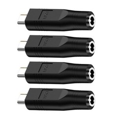4 Pack USB C to DC 5521 Adapter for Starlink For Mini 20V 100W+ Output