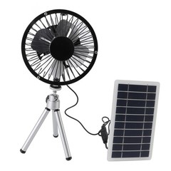 Solar Vent Fan Monocrystalline Silicon Solar Panel Powered Fan With Stand For