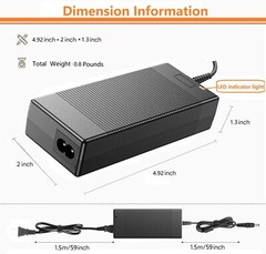 for Jackery 160/240/290 Charger,65W AC Adapter for Jackery Explorer 160/240/2…