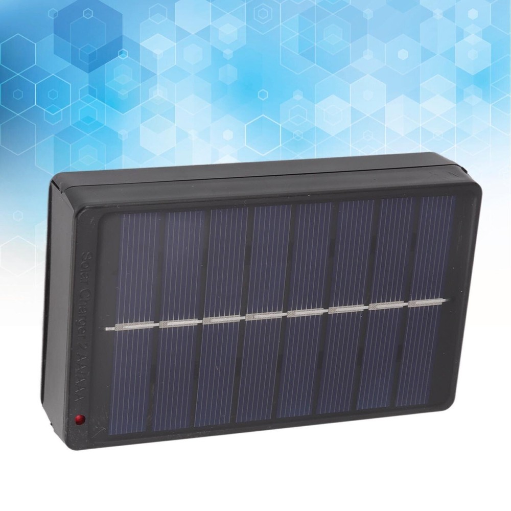 Solar Panel Battery Charger Charging Case Box 1W 4V for AA AAA 1.2V Batteries
