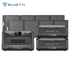 BLUETTI Apex 300+2B300K 8294.4Wh Power Station+2*200W Solar Panels for Outage