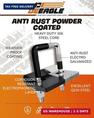 DEEAGLE Hitch Tightener Anti Rattle Stabilizer for 1.25″ to 2″ Trailer Hitches R