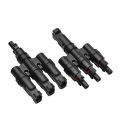 Branch Solar T Connector 3-Way IP67 Waterproof For 14-10AWG Panels V1