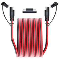 JXMXRPV 10AWG 10FT SAE Extension Cable with Quick Disconnect Connector and SA…
