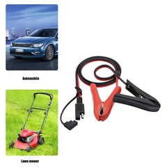 12V-24V 10A SAE to Crocodiles Clip Power Cord for Automotive Charging Cord