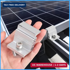 1.06 Inch Solar Panel Bracket Aluminum Solar Mid Clamp with Mounting Brackets 32