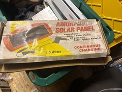Amorphous Solar Car Battery Trickle Charger & Maintainer 12V Solar Panel Power