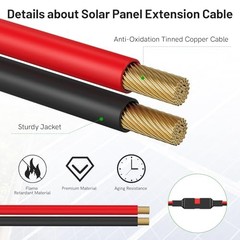 Connector Cable Compatible with Anderson Connector Powerpole Connectors for