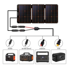 14AWG Solar Charge Cable Solar Connector to XT60, DC7909(8mm) DC5521 Anderson…