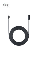 10 Ft. USB-C Extension Cable for USB-C Solar Panels and Cameras, Black — Compati