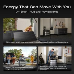 EcoFlow 12288Wh Power Station 12000W DELTA Pro Ultra X with 2 Extra Battery