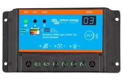 BlueSolar PWM-Light 12/24-Volt 5 amp Charge Controller