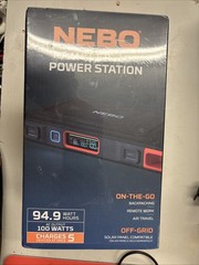 NEBO RAMBLER Portable Power Station, Powerful, Handheld, Versatile, Rambler 100