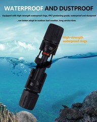 10Set Male Female Wire Cable Connector Set Solar Panel Waterproof Connector