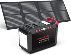 Portable Power Station 300W MARBERO 237Wh Camping Solar Generator Backup Lithium