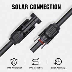 New Monocrystalline Solar Panel 2 Pack-100W 200W PV Power RV Boat Home & Garden