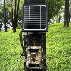 Dosarzo 5W Trail Camera Solar Panel 12V Battery Build In Rechargeable 5200mAh