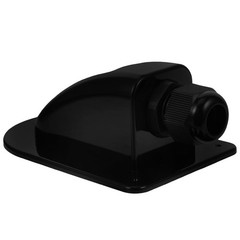 Waterproof Solar Cable Entry Box ABS Single Hole Wire Entry Case for Car Roof