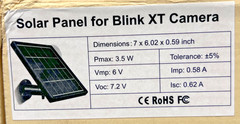 Solar Panel Camping Charger & iphone Adapter for Apple Electronics