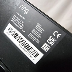 Ring Solar Panel , Rechargeable Power for Select Ring Cameras, Adjustable Mount.