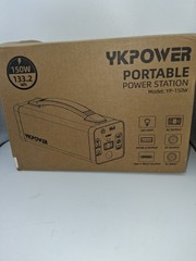 YKPOWER Portable Power Station 150W 133.2Wh Model YP-150W