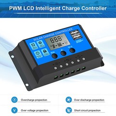 200W Solar Panel Kit 100A 12V Battery Charger w/ Controller Caravan Boat Outdoor