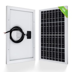 10W Solar Panel Battery Charger Portable Charging 12V Battery/Vehicle Gate