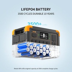 pecron Portable Power Station E1000LFP 1024Wh 1800W LiFePO4 Expandable Refurbish