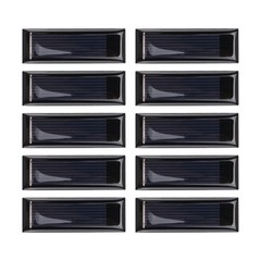10Pcs Solar Panel 0.5V 100mA Solar Cells Photovoltaic panels Module Sun 9854