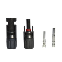 Free Shipping 400 200 100 10 Pcs Solar Connector PV Plug 1000V DC 30A