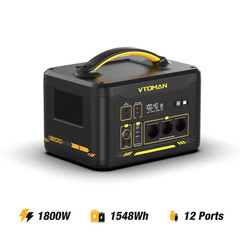 JUMP 2200 / JUMP 1800 Portable Power Station 828/1548Wh Lifep04 Battery Solar Ge
