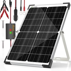 15W Solar Battery Charger 12V Waterproof + 8A Charge Controller – For RV, Boat