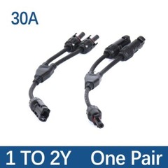 Solar Cable Connector Branch Parallel Photovoltaic Panels Copper 2-4 Ways Wire