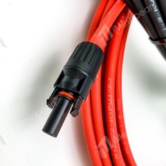 10 AWG 40 FT Solar Panel Extension Cable w/ Female / Male Connectors & Spanners