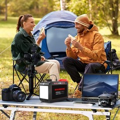 MARBERO 148Wh Solar Generator, 200W Portable Power Station with AC Outlet, NEW