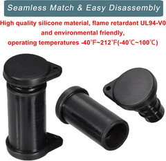 Solar Connector Caps, IP67 Solar Panel Connector Cap Weather Resistant Dust Male