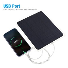 Trickle Charger 20W Solar Panel Kit 12V Battery Charger Maintainer Boat RV Car