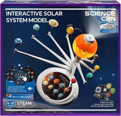 Interactive Talking Solar System Model – Bilingual STEM Learning Kit for Kids