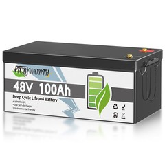 48V 100Ah 200A BMS Lithium Battery Bluetooth Mobile APP 5KWH Club Car Golf Carts