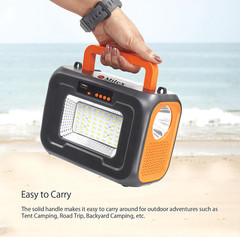 MILEX Insta Solar Generator 20-in-1 Portable Power Station with Solar Panel, BT,