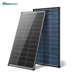 2-PACK 200W N-Type Bifacial PV Module 12V Trailer Home roof Battery Charger